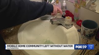 Water shut off at Madison County trailer park