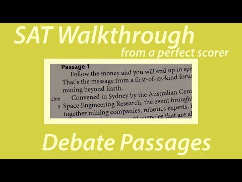 SAT Paired Passages FULL WALKTHROUGH from a 1600 scorer
