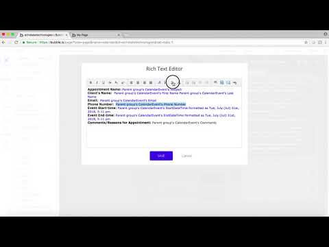 Calendar Video #6: "Clean-up" the Bubble.io No Code Web App