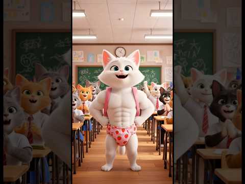 “A Mother’s Goodbye — Thunder River Cat Story 💔🐾 #aicat #catlover #catcute #kitten