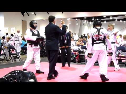 ATA Texas Classic sparring - Howard v Mitchell - semi finals