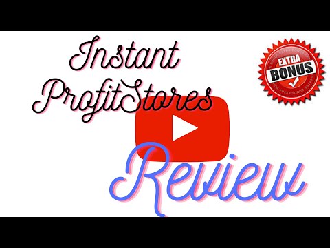 Instant Profit Stores Review Demo || Instant Profit Stores Amazon eCommerce Store Builder Creator