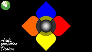 Coreldraw Tutorial = Logo Design In Coreldraw | Logo Design Step By Step | #viral