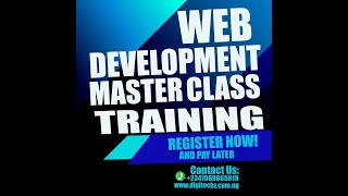 Web Development Master Class