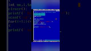 c program for print table | #program #code #programming #table #c_programming