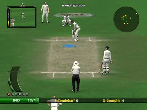 Cricket07 late inswing on green wicket by lee
