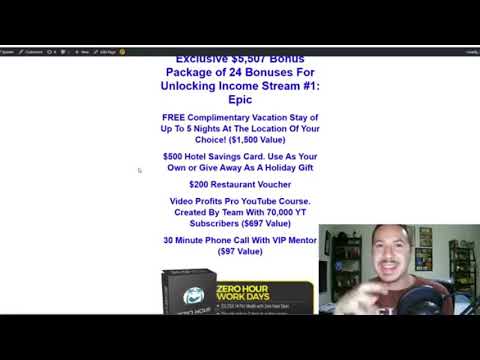 EPIC $5,500 BONUS PACKAGE EXCLUSIVE FOR THE VIP SYSTEM !