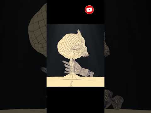 skull cup in #maya #zbrush #blender