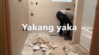 #diy #tilework #bathroomtile