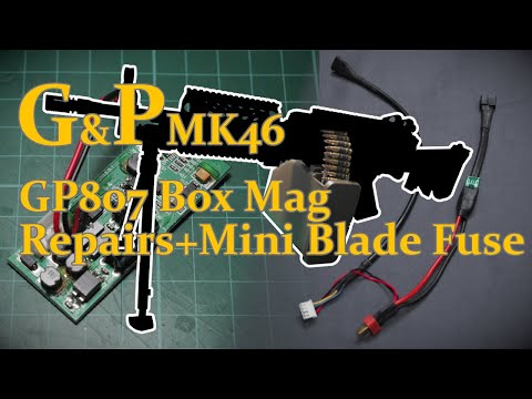 Airsoft Diaries 13: G&P MK46 Box Magazine Repair - Fuse & Shrink Tube Trick