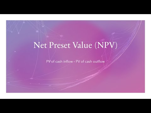 Concept of NPV and Capital budgeting