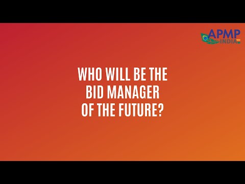 Who Will Be The Bid Manager Of The Future with Abhijit Majumdar