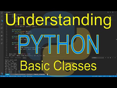 Understanding Python: Basic Classes