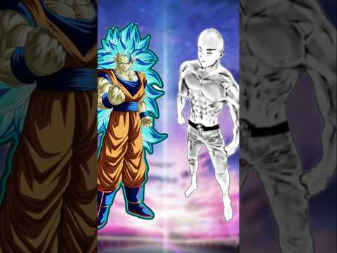 goku all forms vs saitama all forms who is strong #shorts #vs #fyp #anime