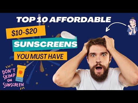 Top 10 Affordable Sunscreens 2024 | Best Budget Sunscreens With No Skin Irritation!!