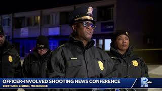 Officer-involved shooting news conference