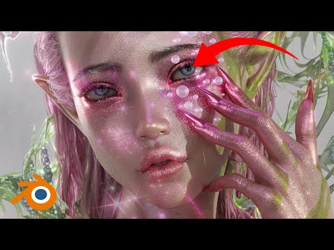 Blender fantasy art cheat codes... (actual artwork breakdown)