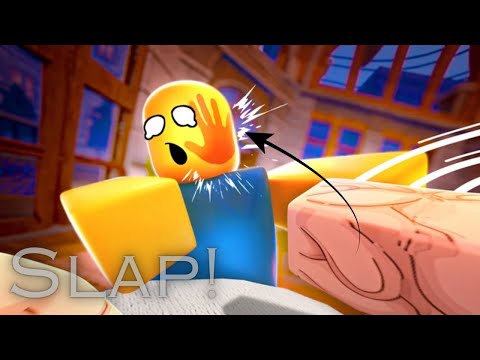 Playing this NEW game called SLAP!