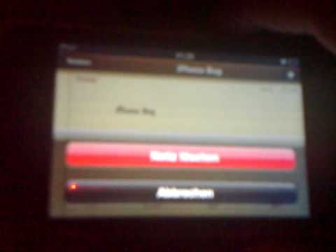 iOS Bug: Deleting a note (and a giant trash for it)