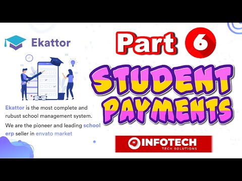 Fee(Student Payment) Management System | Ekattor Student Payment in Urdu(Hindi) 2022| Infotech pkk