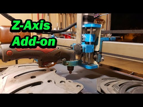 Budget CNC Plasma Cutter Z Axis Add-on