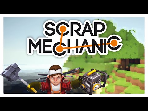 MINECRAFT IS TAKING OVER THE GAMING COMMUNITY! (Scrap mechanic funny moments)
