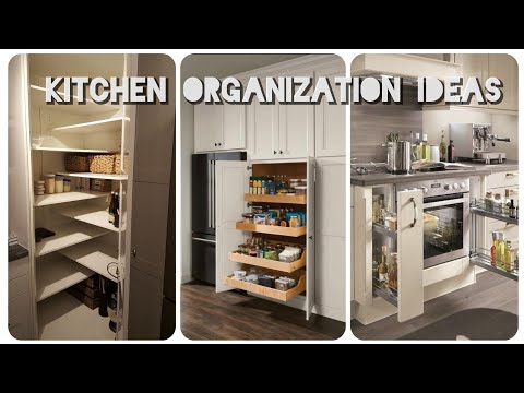 KITCHEN ORGANIZATION IDEAS SMALL SPACES - THE KITCHEN VIBE - DECOR AND KITCHEN DESIGN