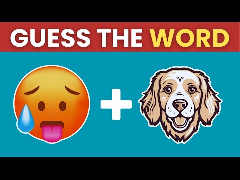 Guess the Word by Emoji! Medium Level 🤔🔠 emoji quiz