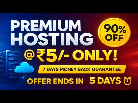 Best Cheap Web Hosting Offer 2025 💻 90% Discount | Limited Time Deal