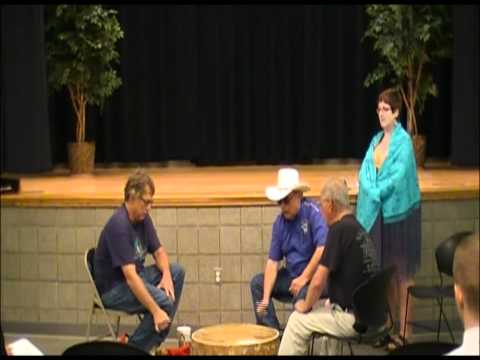 2011 National Powwow Press Conference Drum Circle