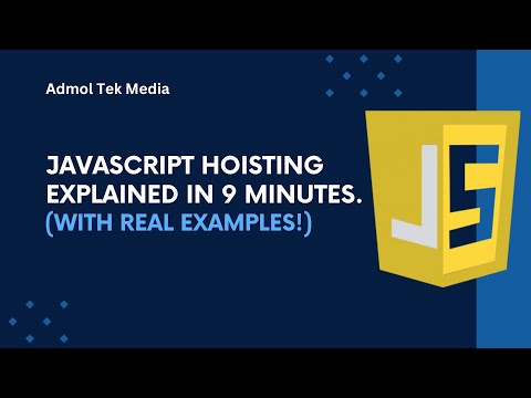 Master JavaScript Hoisting Explained in 10 minutes! | Hoisting in JavaScript