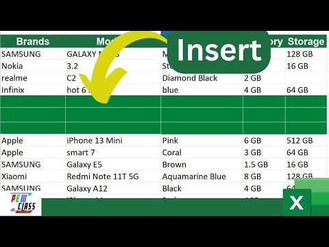 How to Insert Rows in Microsoft Excel | Insert Multiple Rows in Excel