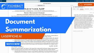 Deep Dive of Laserfiche Cloud's Document Summarization Feature