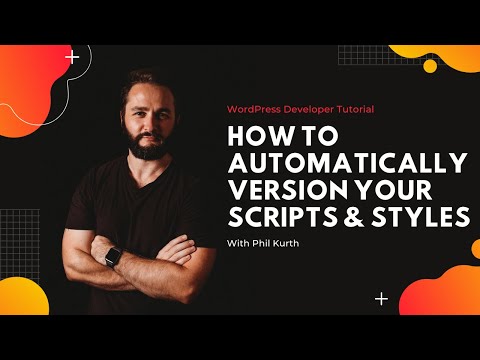 How to automatically version enqueued scripts & stylesheets in WordPress