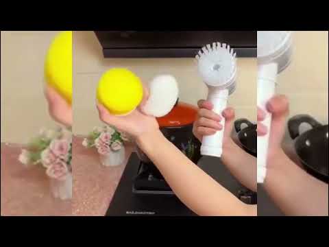 Clean your house like a pro with the Eco Scrub Cleaning Brush! 🧽✨