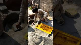 How to Make Millions of Cement Tiles #tiles #making #cementtiles #manufacturing #shortvideo #shorts