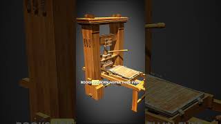 The Gutenberg's Printing Machine In 15th Century!