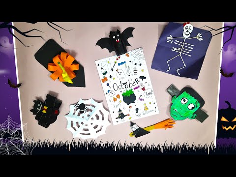 10 Easy Diy Halloween Craft Decor Ideas | Origami Halloween Ideas | Halloween crafts for kids