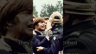 Two Friends Stand Face to Face During Protest #history #labor #protest