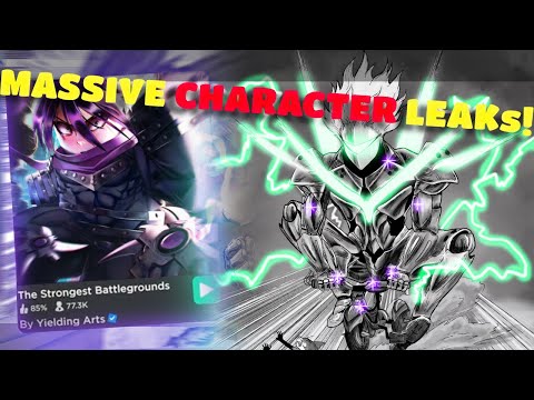 NEW BIG CHARACTER LEAKS | Roblox The Strongest Battlegrounds