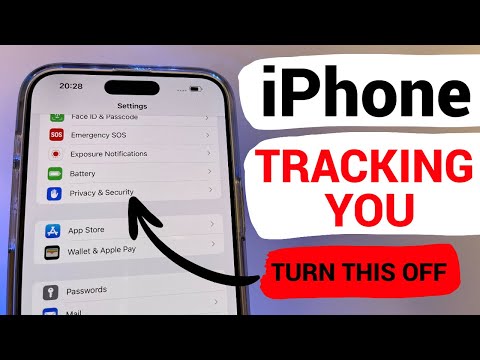 iPhone TRACKING YOU TURN THIS OFF