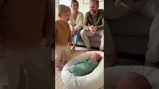 Toddler’s First Words to Baby Brother = Instant Comedy Gold! 🤣