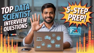 🔥Top Data Scientist Interview Questions | 5-Step Data Science Interview Preparation 🔥 #datascience