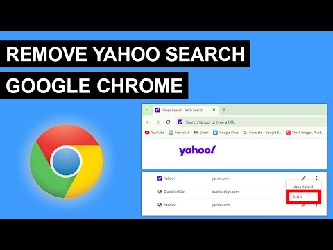 How To Remove Yahoo Search From Chrome | How To Remove Yahoo From Google Chrome
