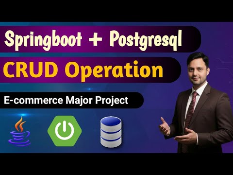 #3 -- Build CRUD REST API with Java, Spring Boot , Spring Data JPA & PostgreSQL #springboottutorial