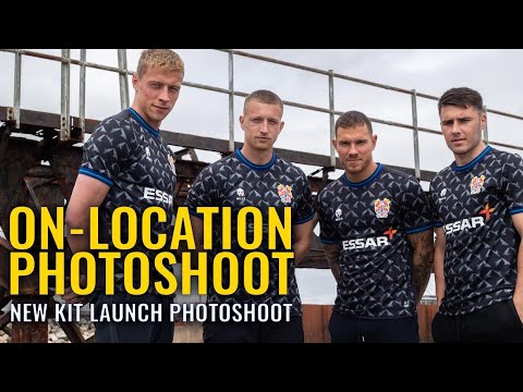 Unbelievable Football Kit Launch at Abandoned Dock