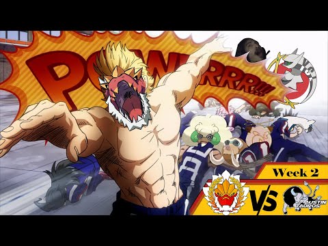 YCL://Week2/California Tyrantrum v. Austin Tauros/#POWER!