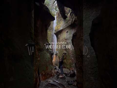 The not so secret hidden waterfall on Vancouver Island #hiking #traveldestinations #pnw #nature