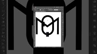 Modern MQ logo design | Adobe illustrator tutorial #shorts
