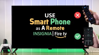 Insignia Fire TV: How To Use Phone As TV Remote! [Control With iPhones or Android]